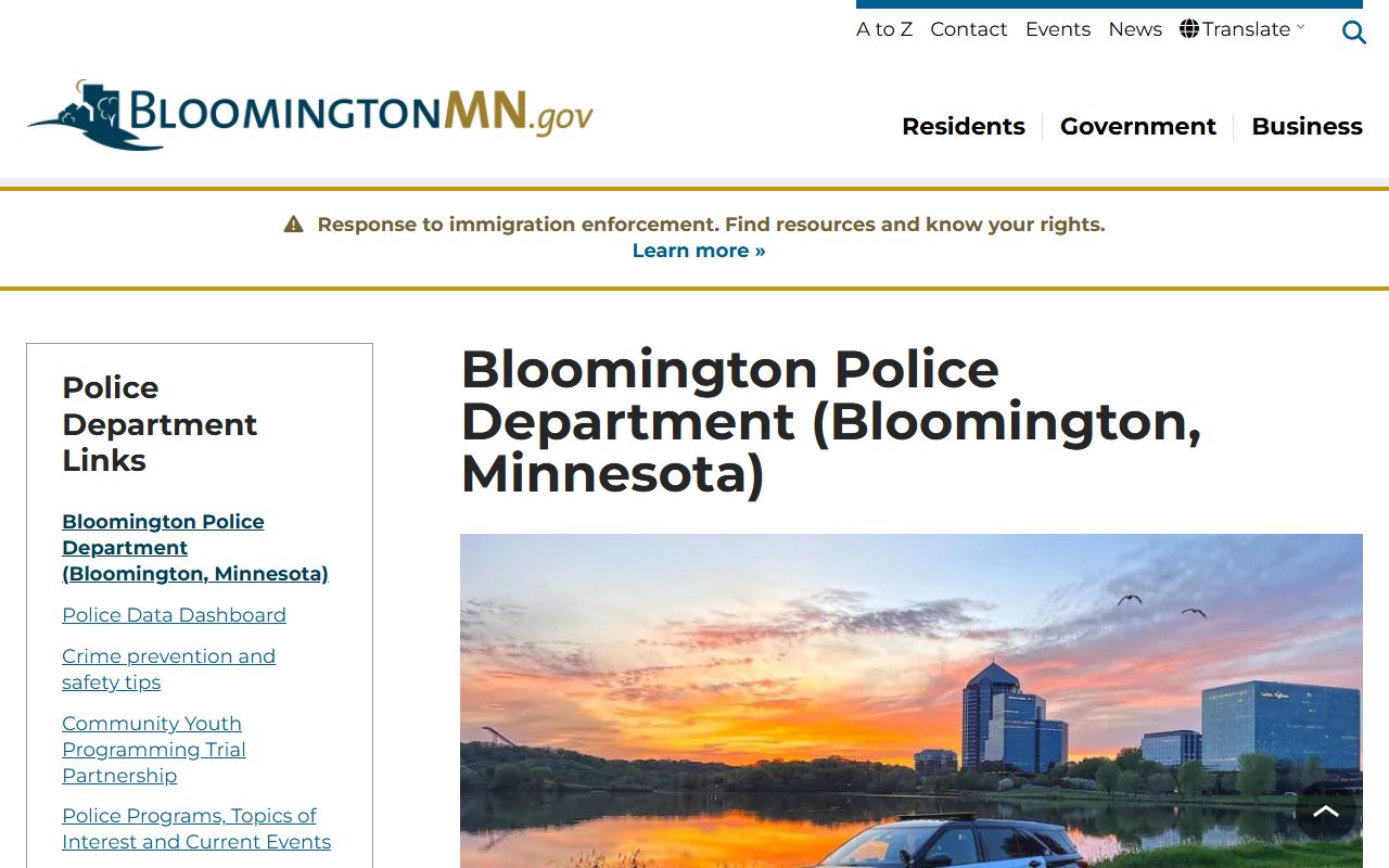Bloomington Police Department released inmates Hennepin County