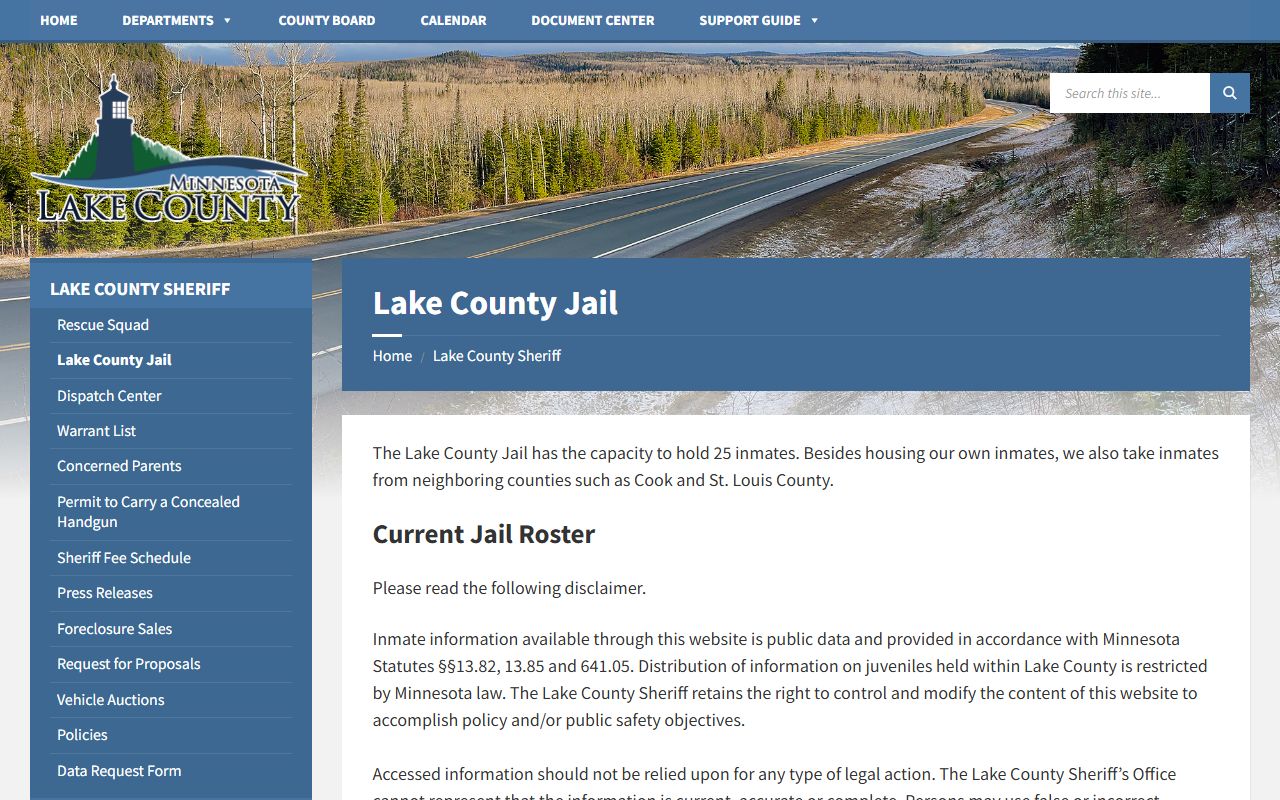lake county sheriff jail information lake county released inmates