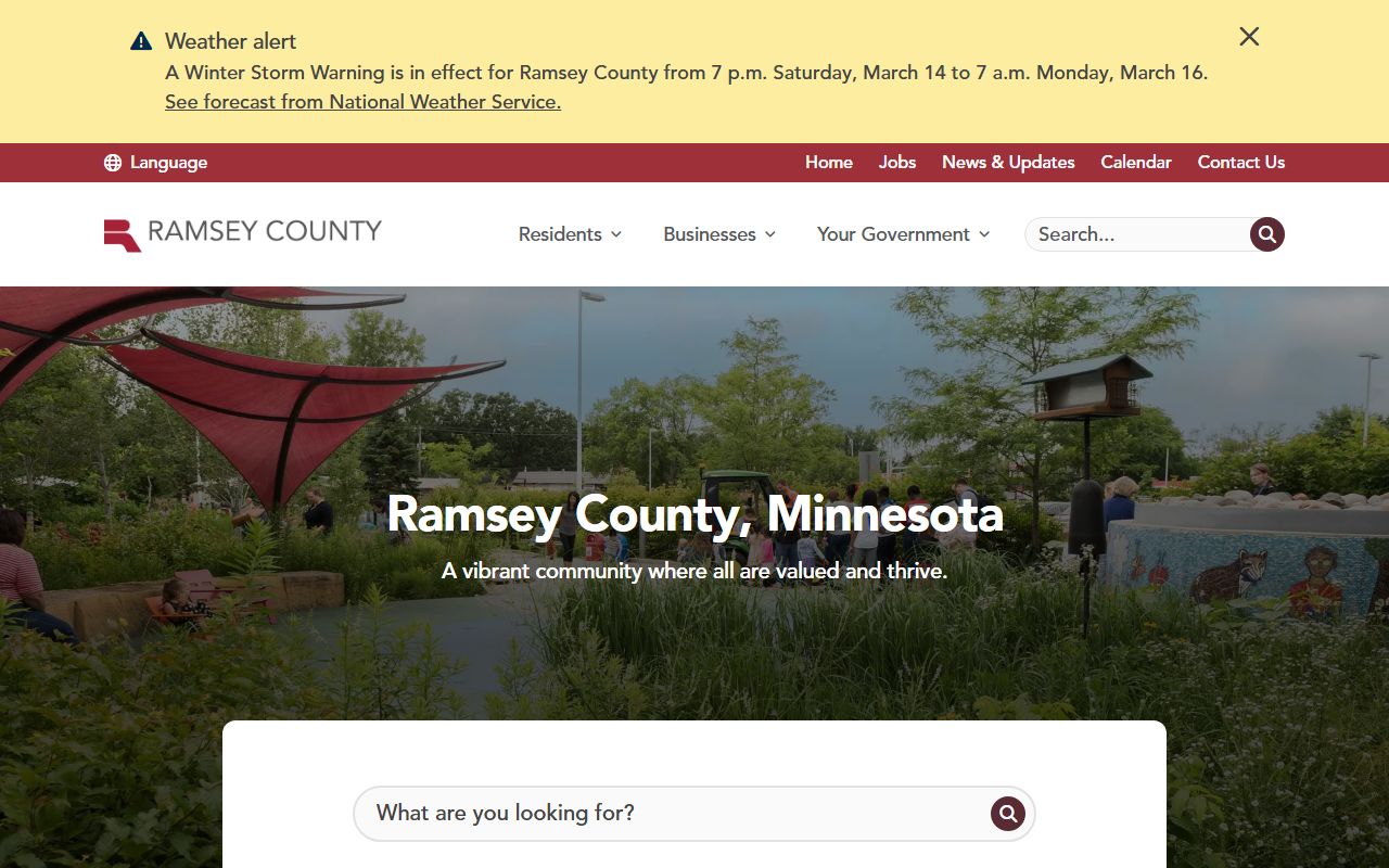 ramsey county released inmates county website sheriff information